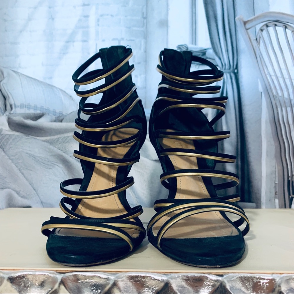 Sexy Strappy Schutz Heels - Picture 7 of 8
